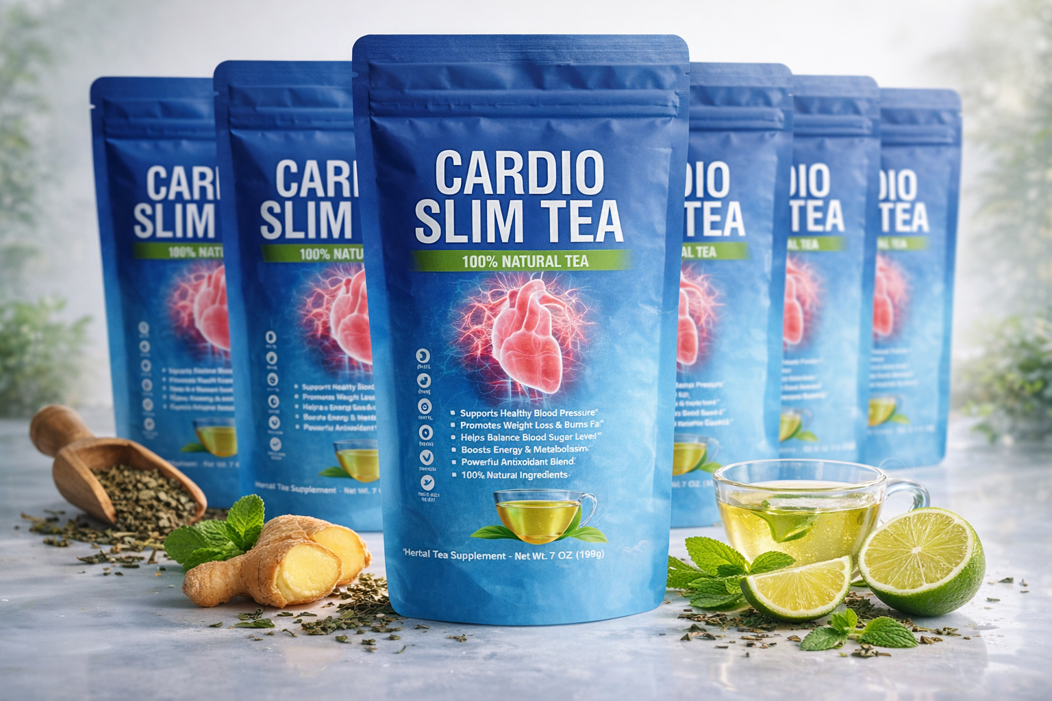 Enhanced Cardio Slim Tea package image